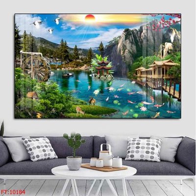 Tải file File tranh phong thủy 10184 (gốc) làm file quảng cáo