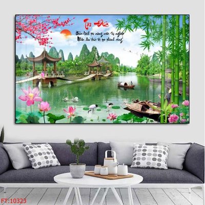 File tranh File tranh phong thủy 10323 (gốc) chủ đề động vật