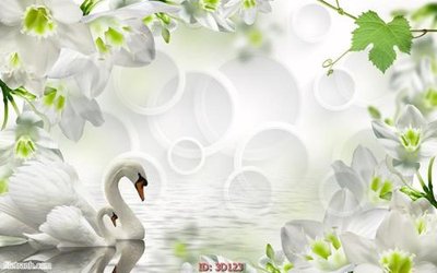 File tranh Tường nền 3D hiện đại 3D123 (gốc) chủ đề động vật