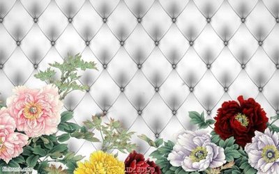 Ảnh gốc file in lụa Tường nền 3D hiện đại 3D170 chi tiết