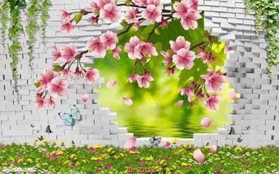 File tranh Tường nền 3D hiện đại 3D192 (ảnh gốc) in trần xuyên sáng