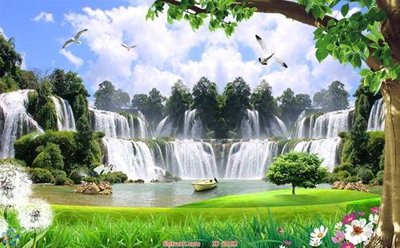 File gốc File tranh phong thủy 9182 (PSD/TIFF) độ phân giải cao