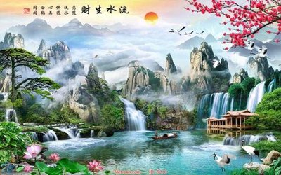 Download file gốc File tranh phong thủy 9216 (in lụa) cao cấp