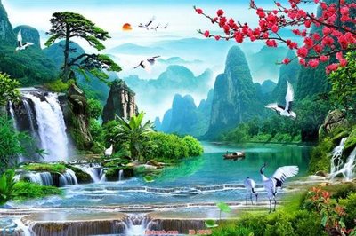 Download file tranh PSD File tranh phong thủy 9259 để chỉnh sửa