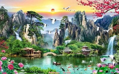 Download file File tranh phong thủy 9268 (chuẩn in) chất lượng cao