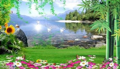 File gốc File tranh phong thủy 9450 (ảnh chi tiết) để in trần