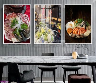 File in ấn File in tranh treo quán lẩu bbq BBQ112 (bản gốc) sắc nét