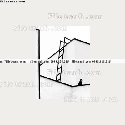 Tải file Bo ba truu tuong Morandi truu tuong 117 (ảnh gốc) in gạch men