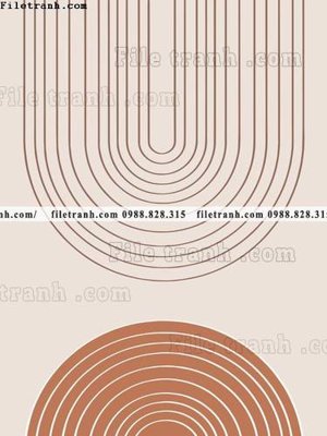 File gốc Bo ba truu tuong Morandi truu tuong 126 (in ấn) không giới hạn