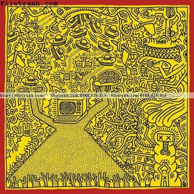 File tranh Buc Tranh Truu Tuong Nghe Thuat Pop 125 (ảnh gốc) độ nét vượt trội