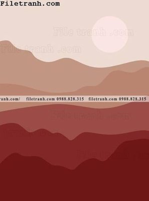 Tải file Buc Tranh Truu Tuong Phong Cach Morandi 119 (PSD) cho in tranh 3D