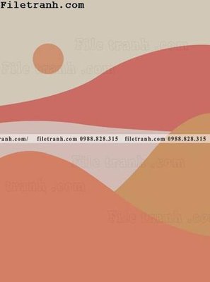 File ảnh Buc Tranh Truu Tuong Phong Cach Morandi 131 (gốc) dùng in Pano