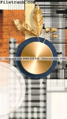 File gốc Buc Tranh Truu Tuong Sang Trong Anh Sang Hien Dai 130 (in mica) làm bảng hiệu