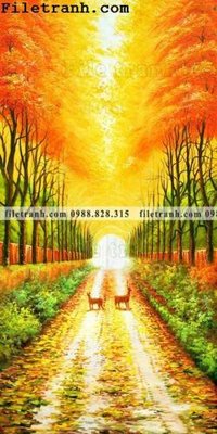 File gốc Buc tranh trang tri loi vao Dai lo Vang 111 (chuẩn màu) cho in offset