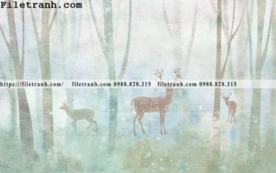 File in trần Buc tuong nen hong hac rung nhiet doi Bac Au 114 (bản gốc) bầu trời