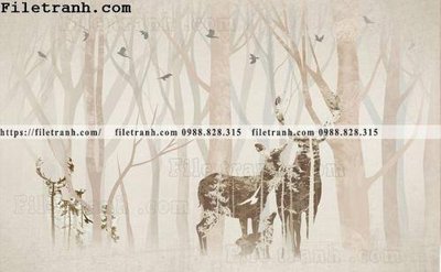 File gốc Buc tuong nen hong hac rung nhiet doi Bac Au 124 (chuẩn màu) cho in offset