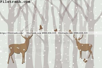 File tranh Buc tuong nen hong hac rung nhiet doi Bac Au 245 (gốc) chủ đề con người