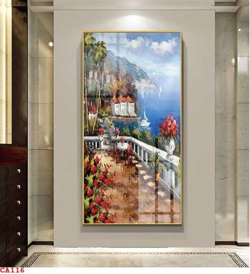 Tải file gốc File tranh sơn dầu châu âu CA116 (in khổ lớn) quảng cáo