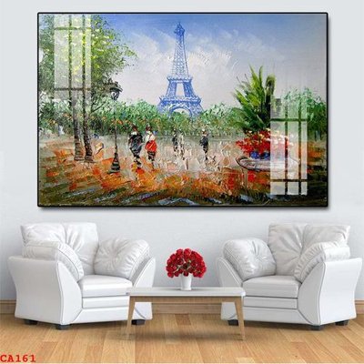 File gốc File tranh sơn dầu châu âu CA161 (in mica) cắt laser