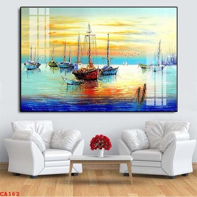 File in trần File tranh sơn dầu châu âu CA162 (bản gốc) trời sao