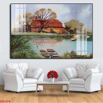 Download file gốc File tranh sơn dầu châu âu CA164 (in mica) trong suốt