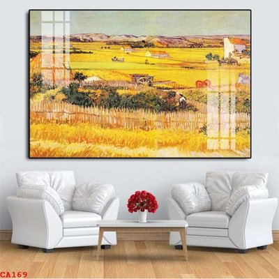 File in mica File tranh sơn dầu châu âu CA169 (ảnh gốc) đẹp