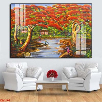 File tranh File tranh sơn dầu châu âu CA196 (file gốc) chuẩn màu in