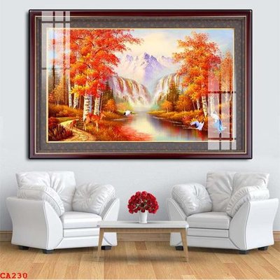 File gốc in ấn File tranh sơn dầu châu âu CA230 (sẵn sàng tải về)