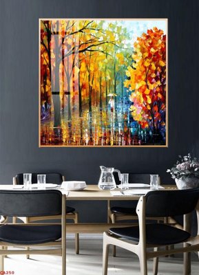 File gốc File tranh sơn dầu châu âu CA250 (vector) cho in ấn