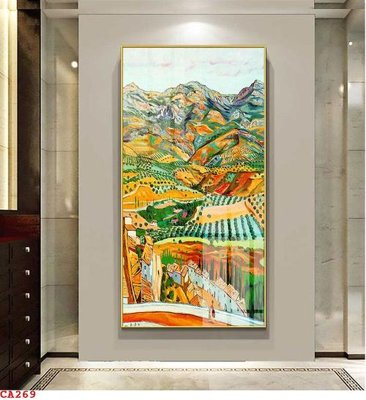 File tranh File tranh sơn dầu châu âu CA269 (ảnh gốc) in trần xuyên sáng