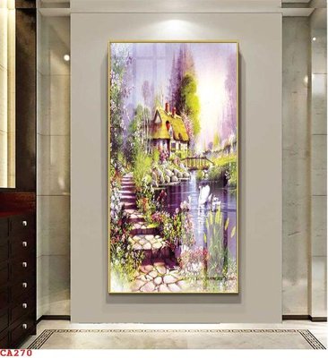 File tranh trang trí File tranh sơn dầu châu âu CA270 (file gốc)