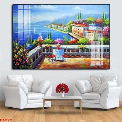 Tải file File tranh sơn dầu châu âu CA272 (ảnh gốc) in gạch 3D