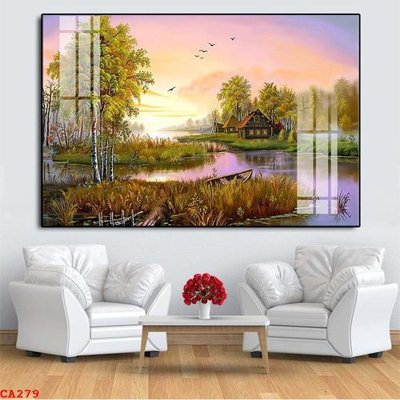 Cung cấp file tranh gốc File tranh sơn dầu châu âu CA279 độc quyền