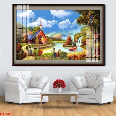 File tranh gốc File tranh sơn dầu châu âu CA340 (bản đẹp) độc quyền