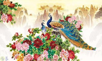 Tải file gốc File gốc tranh chim công CC148 (bản PSD) gốc