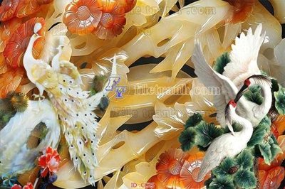 Tải file tranh File gốc tranh chim công CC25 (ảnh gốc) ngay