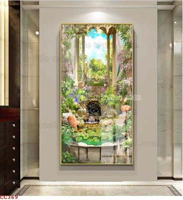 Tải về hình ảnh gốc File gốc tranh chim công CC369 sắc nét