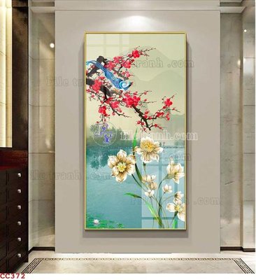 Tải về file gốc File gốc tranh chim công CC372 (chuẩn in ấn)