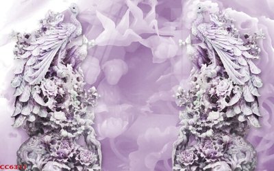 File gốc File gốc tranh chim công CC6311 (chủ đề hiện đại) trang trí