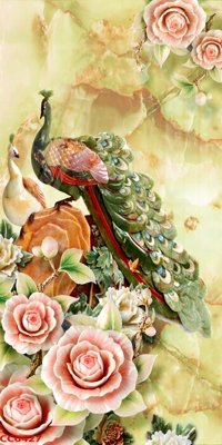 Tải file gốc File gốc tranh chim công CC6427 (bản PSD) còn layer