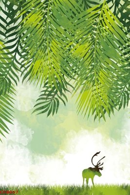 File tranh gốc File tranh dán tường cà phê nhà hàng CF8057 (sắc nét từng chi tiết)