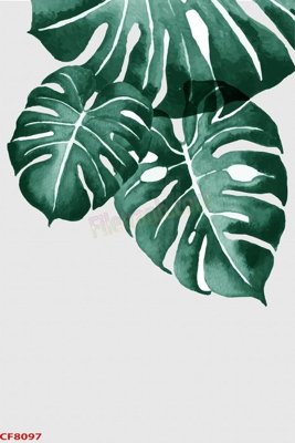 Download file gốc File tranh dán tường cà phê nhà hàng CF8097 (in lụa) tranh 3D