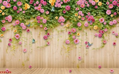 Hình ảnh file gốc File tranh dán tường cà phê nhà hàng CF8129 (chất lượng cao)