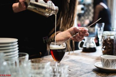 Cung cấp file tranh gốc File tranh dán tường cà phê nhà hàng CF8386 độc quyền