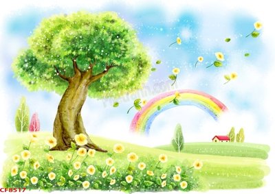 File tranh File tranh dán tường cà phê nhà hàng CF8517 (file gốc) chuẩn màu in