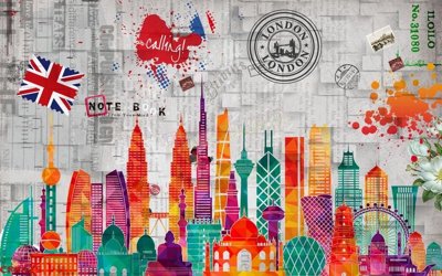 File ảnh File tranh dán tường cà phê nhà hàng CF8625 (gốc) cho trang trí nội thất