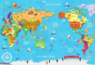 Cung cấp file tranh gốc File tranh dán tường cà phê nhà hàng CF8684 độc quyền