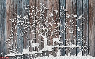 File tranh File tranh dán tường cà phê nhà hàng CF8706 (bản gốc) in canvas