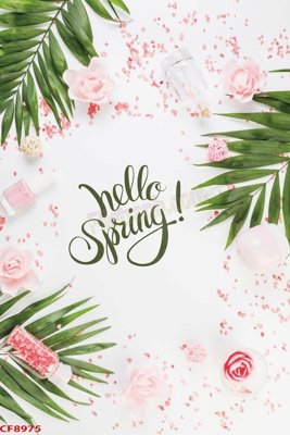 File in trần File tranh dán tường cà phê nhà hàng CF8975 (file gốc) hoa văn 3D