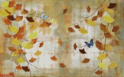 File tranh File tranh dán tường cà phê nhà hàng CF9064 (ảnh gốc) in trần xuyên sáng